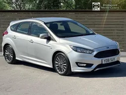 Silver Used 2018 Ford Focus ST-Line X Hatchback | £9,400 (Good price)