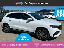 White Used 2024 Mercedes EQA250+ Executive SUV | £27,076 (Fair price)