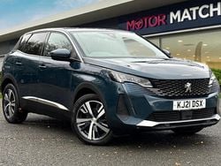 Blue Used 2021 Peugeot 3008 Allure SUV | £14,367 (Good price)