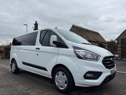 White Used 2022 Ford Transit Custom Trend Estate | £19,990 (A bit pricey)