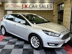 Silver Used 2017 Ford Focus Titanium Hatchback | £6,995 (Fair price)