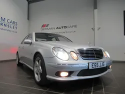 Silver Used 2015 Mercedes E55 AMG AMG Sedan | £19,995