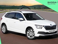 Moon white metallic Used 2023 Skoda Kamiq SE SUV | £16,250 (Fair price)