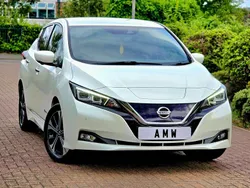 White Used 2018 Nissan Leaf Tekna Hatchback | £7,999 (Good price)