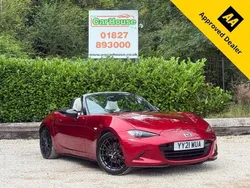 Red Used 2021 Mazda MX5 Inclusive Cabriolet | £17,499 (Fair price)