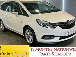 Used 2018 Vauxhall Zafira Tourer SRi MPV | £6,990 (Fair price)