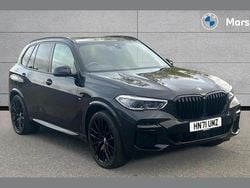 Black Used 2021 BMW X5 M Sport SUV | £46,227 (Fair price)