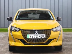 Yellow Used 2022 Peugeot e-208 Allure Premium Hatchback | £12,789 (Fair price)