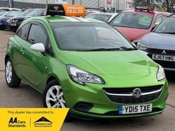 Green Used 2015 Vauxhall Corsa Hatchback | £2,475 (Good price)
