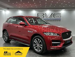 Red Used 2017 Jaguar F-Pace R-Sport SUV | £13,994 (Good price)