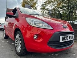 Red Used 2015 Ford Ka Zetec Hatchback | £2,995 (Good price)