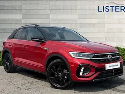 Kings red Used 2025 VW T-Roc Black Edition SUV | £31,990