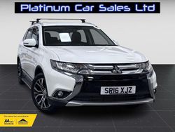 White Used 2016 Mitsubishi Outlander SUV | £8,495 (A bit pricey)