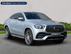 Silver Used 2023 Mercedes GLE53 AMG Premium Plus Coupe | £68,599 (Expensive)
