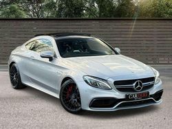 Silver Used 2016 Mercedes C63S AMG Premium Coupe | £34,200 (Fair price)