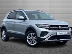 Reflex silver Used 2024 VW T-Cross Match SUV | £21,495 (Good price)