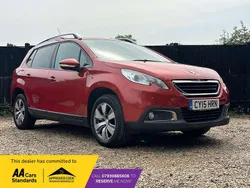 Red Used 2015 Peugeot 2008 Active SUV | £3,990 (Good price)