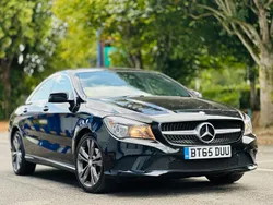 Black Used 2015 Mercedes CLA200 Sedan | £6,495 (Fair price)