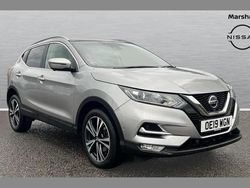 Silver Used 2019 Nissan Qashqai N-Connecta SUV | £11,182 (Fair price)