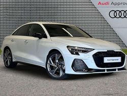 White Used 2024 Audi A3 Black Edition Sedan | £30,495 (Expensive)