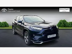 Blue Used 2023 Toyota RAV4 Hybrid Design SUV | £35,073 (A bit pricey)