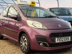 Mauve/purple Used 2012 Peugeot 107 Active Hatchback | £2,999 (Fair price)