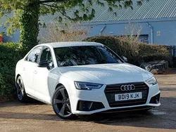 White Used 2019 Audi A4 Black Edition Sedan | £17,698 (Fair price)
