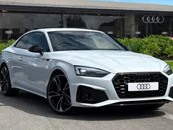 White New 2025 Audi A5 Black Edition Coupe | £39,259 (Super price)