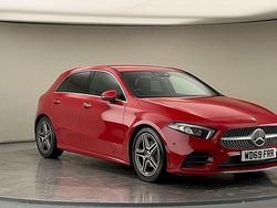 Jupiter red Used 2020 Mercedes A200 AMG line Hatchback | £15,400 (Fair price)