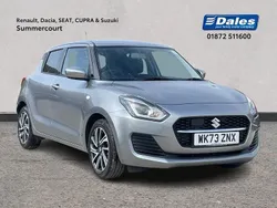 Premium metallic premium silver Used 2023 Suzuki Swift SZ-L Hatchback | £12,000 (Fair price)