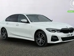 White Used 2021 BMW 330e M Sport Sedan | £21,999 (Fair price)