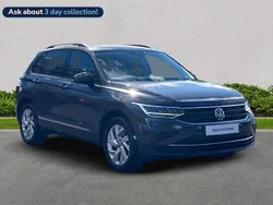 Grey Used 2021 VW Tiguan Life SUV | £18,395 (Good price)