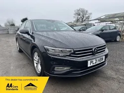 Black Used 2021 VW Passat SE Sedan | £11,595 (Fair price)
