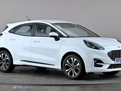 White Used 2022 Ford Puma ST-Line Hatchback | £15,798 (Fair price)