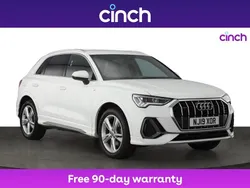 White Used 2019 Audi Q3 S-Line SUV | £19,649 (Fair price)