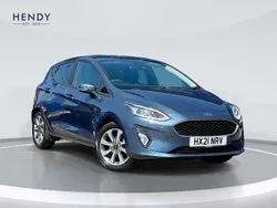 Blue Used 2021 Ford Fiesta Trend Hatchback | £10,324 (Fair price)