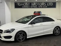 White Used 2014 Mercedes CLA220 AMG Sedan | £10,495 (Fair price)