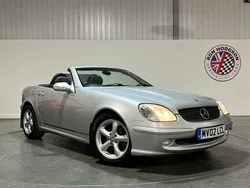 Silver Used 2002 Mercedes SLK200 Cabriolet | £6,995
