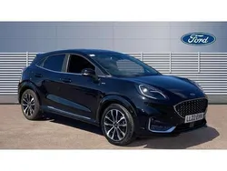 Black Used 2022 Ford Puma ST-Line SUV | £17,292 (Fair price)