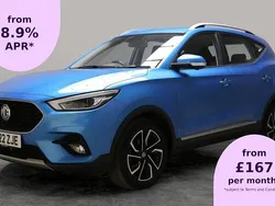 Blue Used 2022 MG ZS Exclusive Sedan | £12,996 (Fair price)
