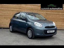 Grey Used 2013 Nissan Micra Visia Hatchback | £3,290 (Good price)