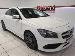 White Used 2018 Mercedes CLA180 AMG line Sedan | £15,395 (Fair price)