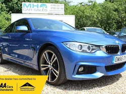 Blue Used 2017 BMW 420 M Sport Coupe | £14,695 (Fair price)