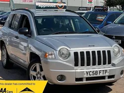 Silver Used 2008 Jeep Compass Limited SUV | £2,475 (Fair price)