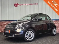 Black Used 2017 Fiat 500 Lounge Hatchback | £6,495 (Fair price)