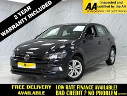 Black Used 2019 VW Polo SE Hatchback | £14,795 (Fair price)