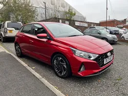 Red Used 2021 Hyundai i20 Hatchback | £11,995 (Fair price)