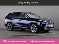 Blue Used 2022 Toyota RAV4 Hybrid SUV | £24,497 (Fair price)