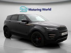 Black Used 2021 Land Rover Range Rover evoque Autobiography SUV | £25,900 (Good price)