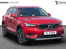 Fusion red Used 2021 Volvo XC40 Inscription SUV | £26,990 (Fair price)